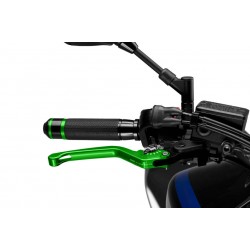 Brake lever without adapter PUIG 3.0 120VP lung green/silver Brake lever without adapter PUIG 3.0 120VP lung green/silver