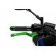 Brake lever without adapter PUIG 3.0 120VP lung green/silver