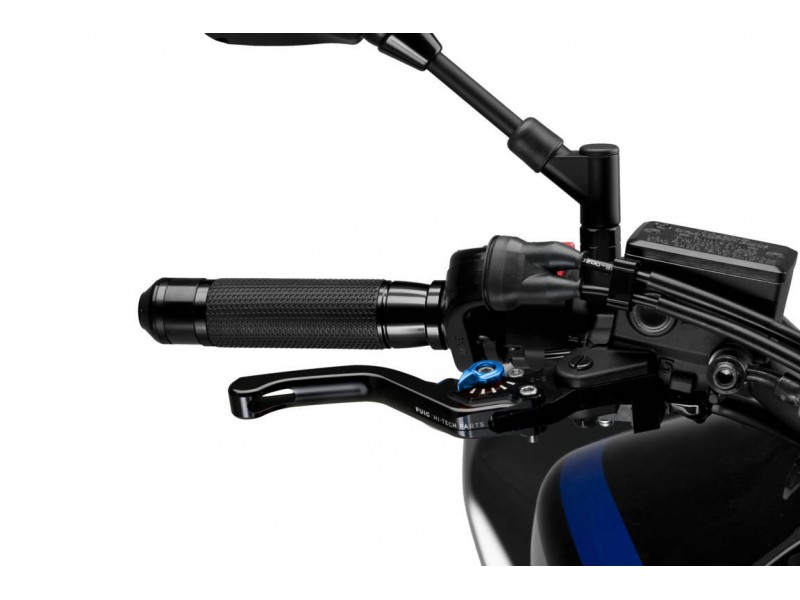 Brake lever without adapter PUIG 3.0 130NA standard negru/albastru