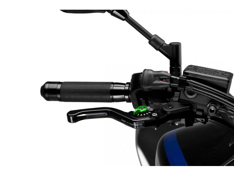 Brake lever without adapter PUIG 3.0 130NV standard negru/verde