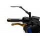 Brake lever without adapter PUIG 3.0 130OP standard gold/silver