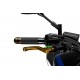 Brake lever without adapter PUIG 3.0 130OV standard gold/green