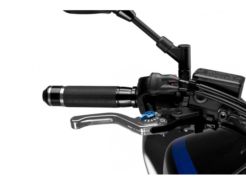 Brake lever without adapter PUIG 3.0 130PA standard silver/blue