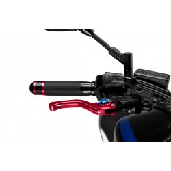 Brake lever without adapter PUIG 3.0 130RA standard red/blue Brake lever without adapter PUIG 3.0 130RA standard red/blue