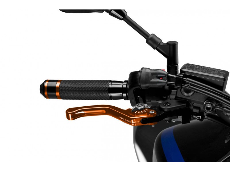 Brake lever without adapter PUIG 3.0 130TP standard orange/silver