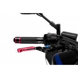 Brake lever without adapter PUIG 3.0 14RNA extendable folding red/blue Brake lever without adapter PUIG 3.0 14RNA extendable folding red/blue