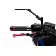 Brake lever without adapter PUIG 3.0 14RNR extendable folding red/red