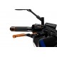Brake lever without adapter PUIG 3.0 14TNT extendable folding orange/orange