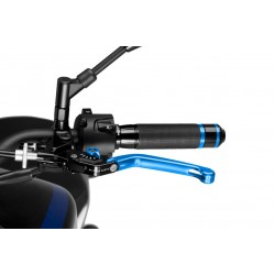 Clutch lever without adapter PUIG 3.0 210AA foldable blue/blue Clutch lever without adapter PUIG 3.0 210AA foldable blue/blue