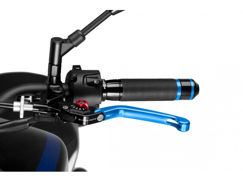 Clutch lever without adapter PUIG 3.0 210AR foldable blue/red