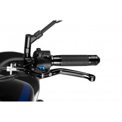 Clutch lever without adapter PUIG 3.0 210NA foldable negru/albastru Clutch lever without adapter PUIG 3.0 210NA foldable negru/albastru