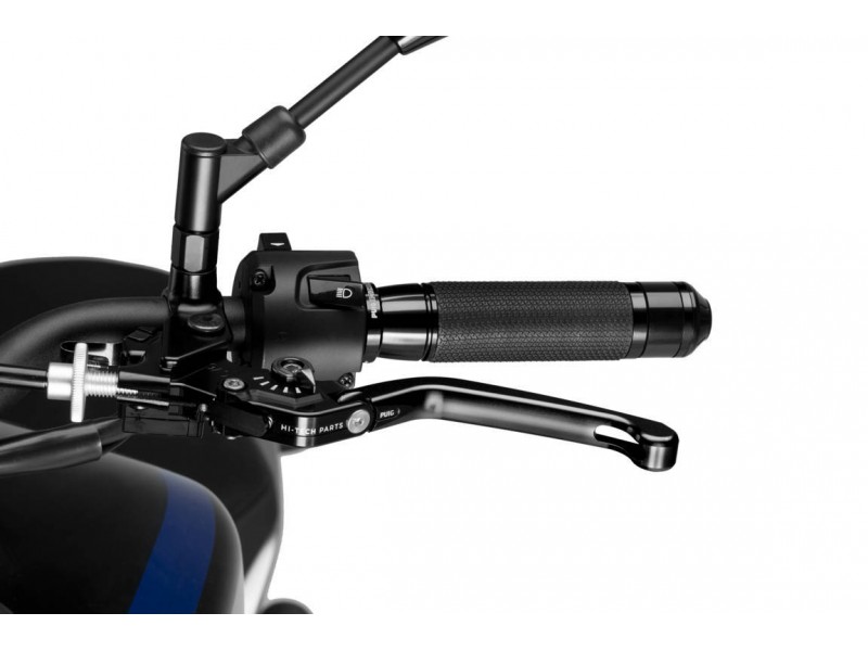 Clutch lever without adapter PUIG 3.0 210NN foldable black/black