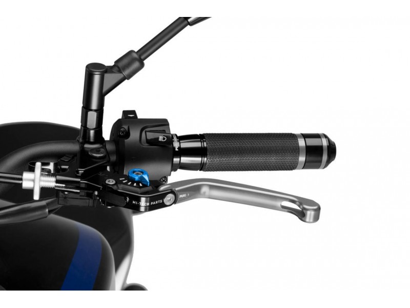 Clutch lever without adapter PUIG 3.0 210PA foldable silver/blue