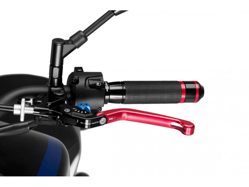 Clutch lever without adapter PUIG 3.0 210RA foldable red/blue