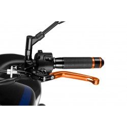 Clutch lever without adapter PUIG 3.0 210TN foldable orange/black Clutch lever without adapter PUIG 3.0 210TN foldable orange/black