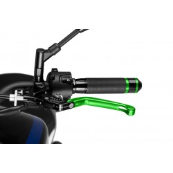 Clutch lever without adapter PUIG 3.0 210VP foldable green/silver