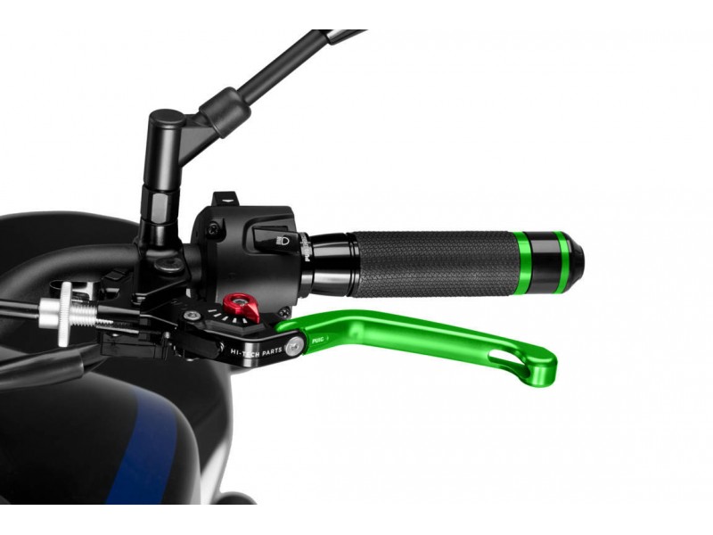 Clutch lever without adapter PUIG 3.0 210VR foldable green/red