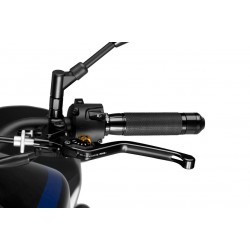 Clutch lever without adapter PUIG 3.0 220NO lung black/gold Clutch lever without adapter PUIG 3.0 220NO lung black/gold