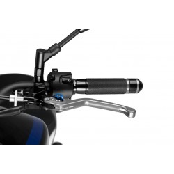 Clutch lever without adapter PUIG 3.0 220PA lung silver/blue Clutch lever without adapter PUIG 3.0 220PA lung silver/blue