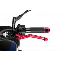 Clutch lever without adapter PUIG 3.0 220RN lung red/black Clutch lever without adapter PUIG 3.0 220RN lung red/black