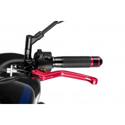Clutch lever without adapter PUIG 3.0 220RO lung red/gold Clutch lever without adapter PUIG 3.0 220RO lung red/gold