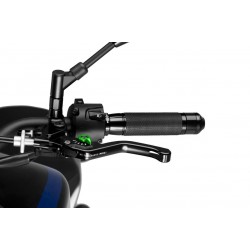 Clutch lever without adapter PUIG 3.0 230NV standard negru/verde Clutch lever without adapter PUIG 3.0 230NV standard negru/verde