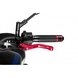 Clutch lever without adapter PUIG 3.0 230RN standard red/black Clutch lever without adapter PUIG 3.0 230RN standard red/black