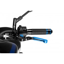 Clutch lever without adapter PUIG 3.0 24ANA extendable folding blue/blue Clutch lever without adapter PUIG 3.0 24ANA extendable folding blue/blue