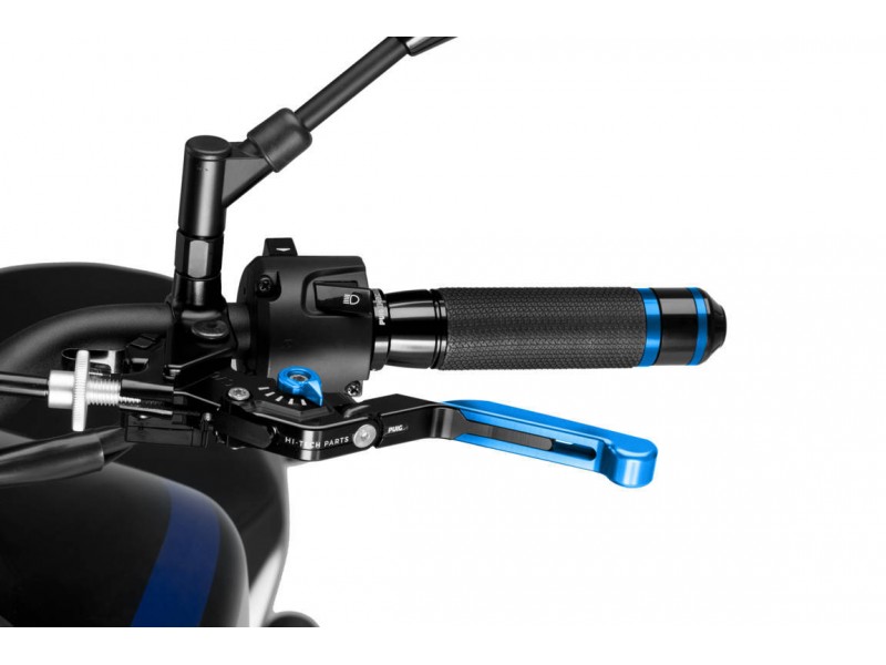Clutch lever without adapter PUIG 3.0 24ANA extendable folding blue/blue