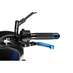 Clutch lever without adapter PUIG 3.0 24ANP extendable folding albastru/argintiu Clutch lever without adapter PUIG 3.0 24ANP extendable folding albastru/argintiu