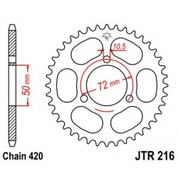 Foaie spate JT JTR 216-45 45T, 420 Foaie spate JT JTR 216-45 45T, 420