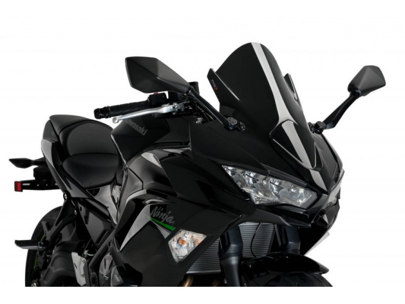 Windscreen PUIG Z-RACING 3881N Negru