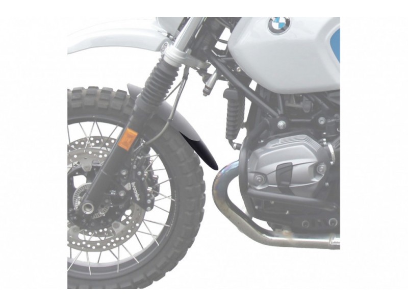 Front fender extension PUIG 3895N Negru