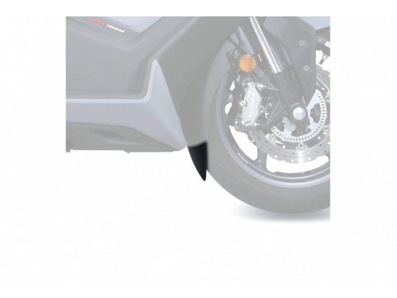 Front fender extension PUIG 3683N Negru