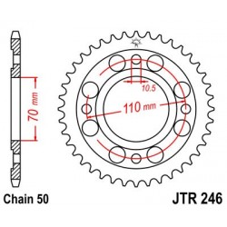 Foaie spate JT JTR 246-34 34T, 530 Foaie spate JT JTR 246-34 34T, 530