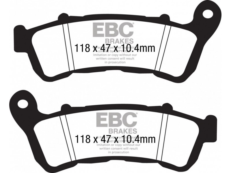 Placute de frana EBC FA388/2HH Placute de frana EBC FA388/2HH