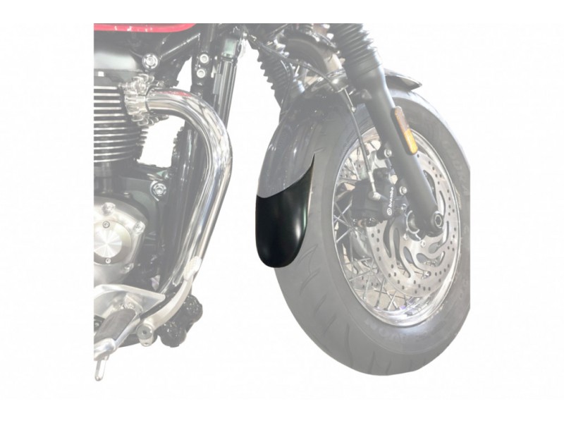 Front fender extension PUIG 3899N Negru