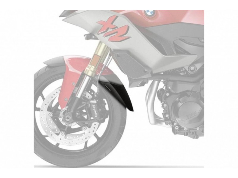 Front fender extension PUIG 20303N Negru