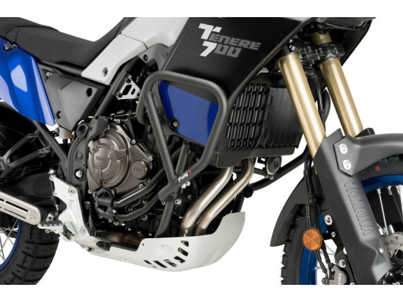 Engine guards PUIG 3814N d 25mm Negru