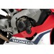 Engine protective covers PUIG 20289N Negru included right, left and alternator caps