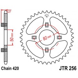 Foaie spate JT JTR 256-31 31T, 420 Foaie spate JT JTR 256-31 31T, 420