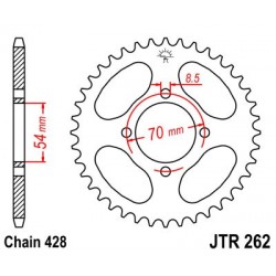 Foaie spate JT JTR 262-40 40T, 428 Foaie spate JT JTR 262-40 40T, 428