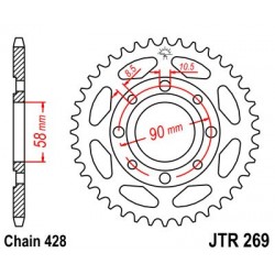 Foaie spate JT JTR 269-45 45T, 428 Foaie spate JT JTR 269-45 45T, 428