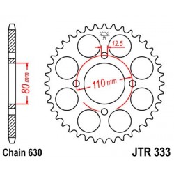Foaie spate JT JTR 333-43 43T, 630 Foaie spate JT JTR 333-43 43T, 630