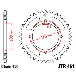 Foaie spate JT JTR 461-49 49T, 420 Foaie spate JT JTR 461-49 49T, 420
