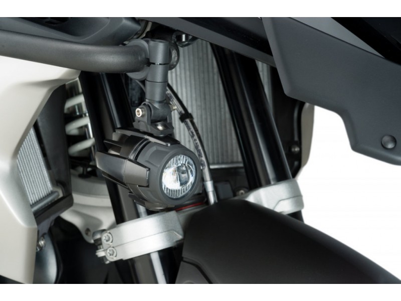 Adapters for auxiliary lights PUIG 3145N Negru set