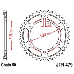 Foaie spate JT JTR 479-41 41T, 530 Foaie spate JT JTR 479-41 41T, 530