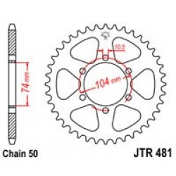Foaie spate JT JTR 481-40 40T, 530 Foaie spate JT JTR 481-40 40T, 530