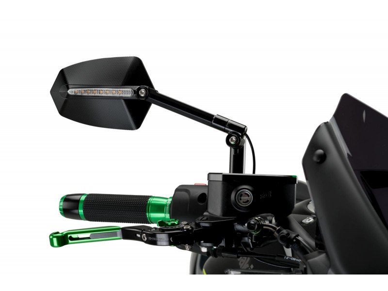 Oglinda retrovizoare PUIG GTI 015NN black / black dreapta