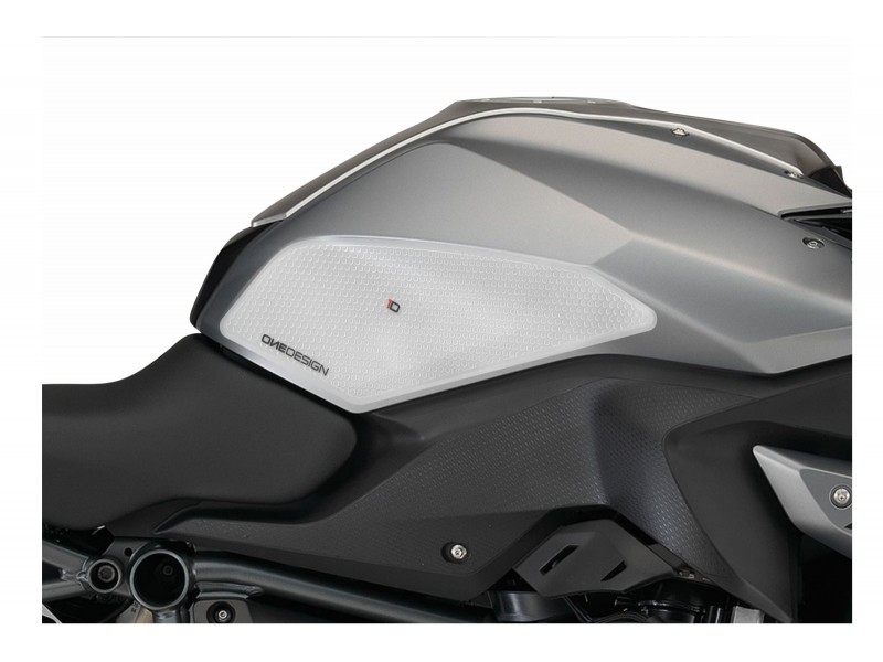 Tank side protectors PUIG ANTI-SLIP 20064W transparent